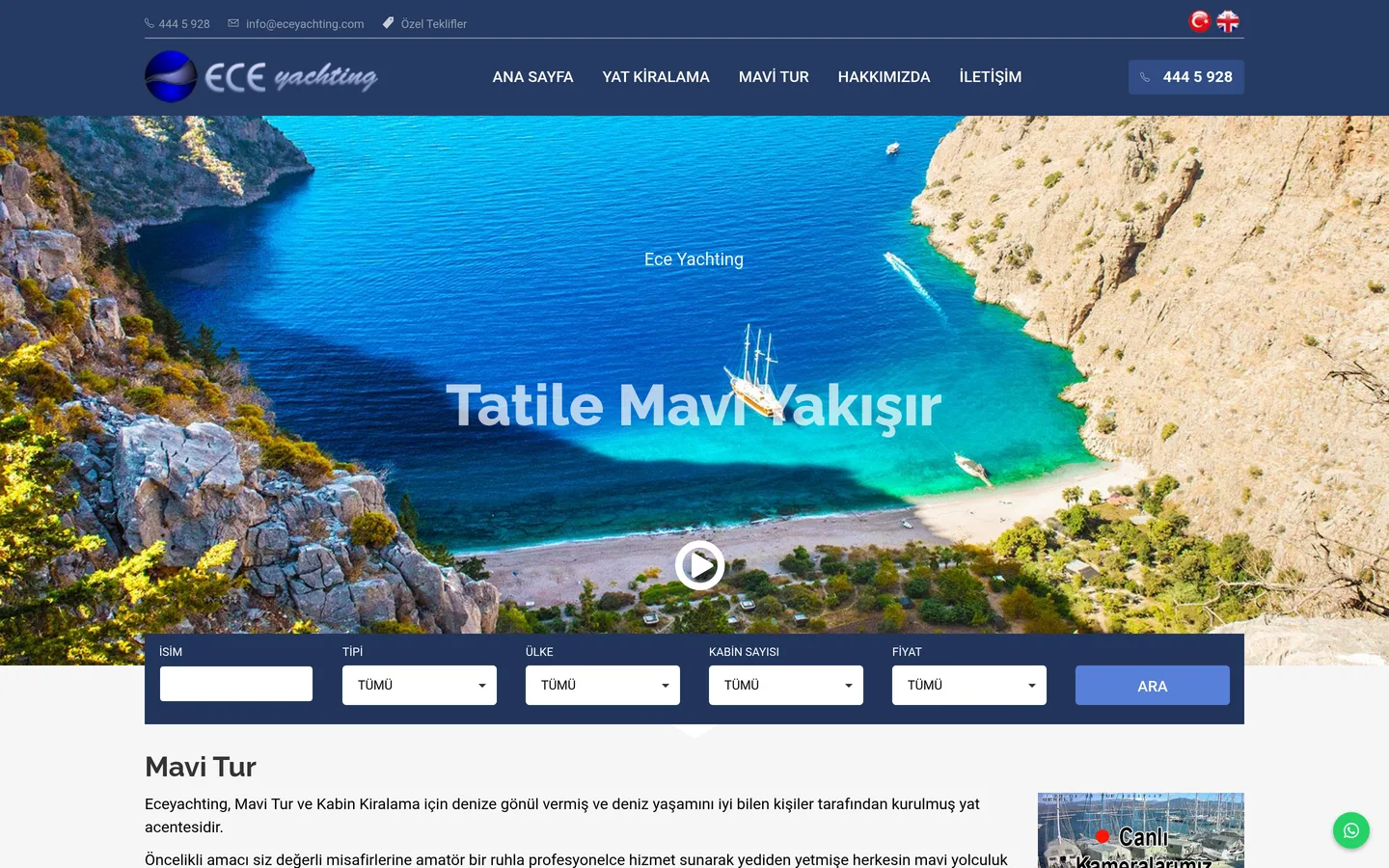 eceyachting.com