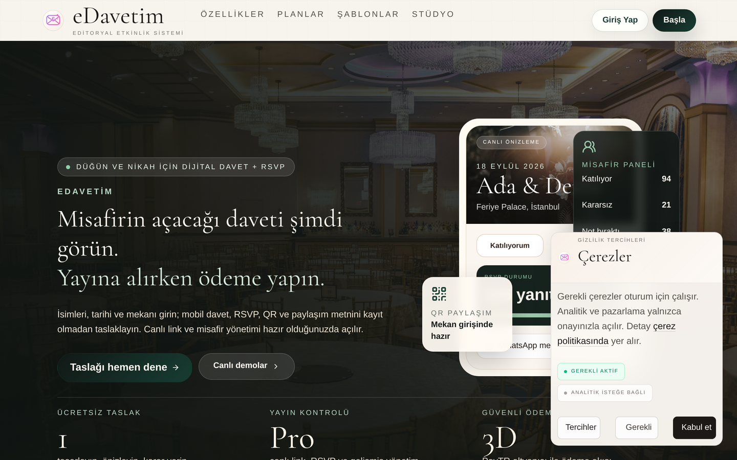 eDAVETİM