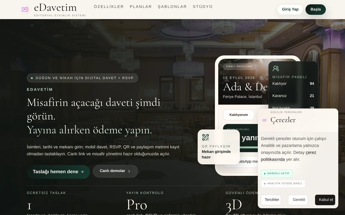 eDAVETİM