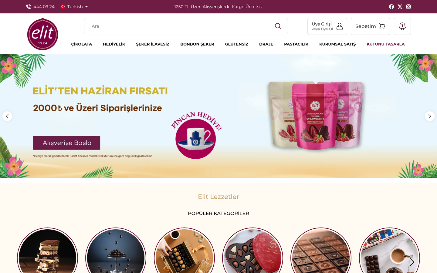 Elit Çikolata