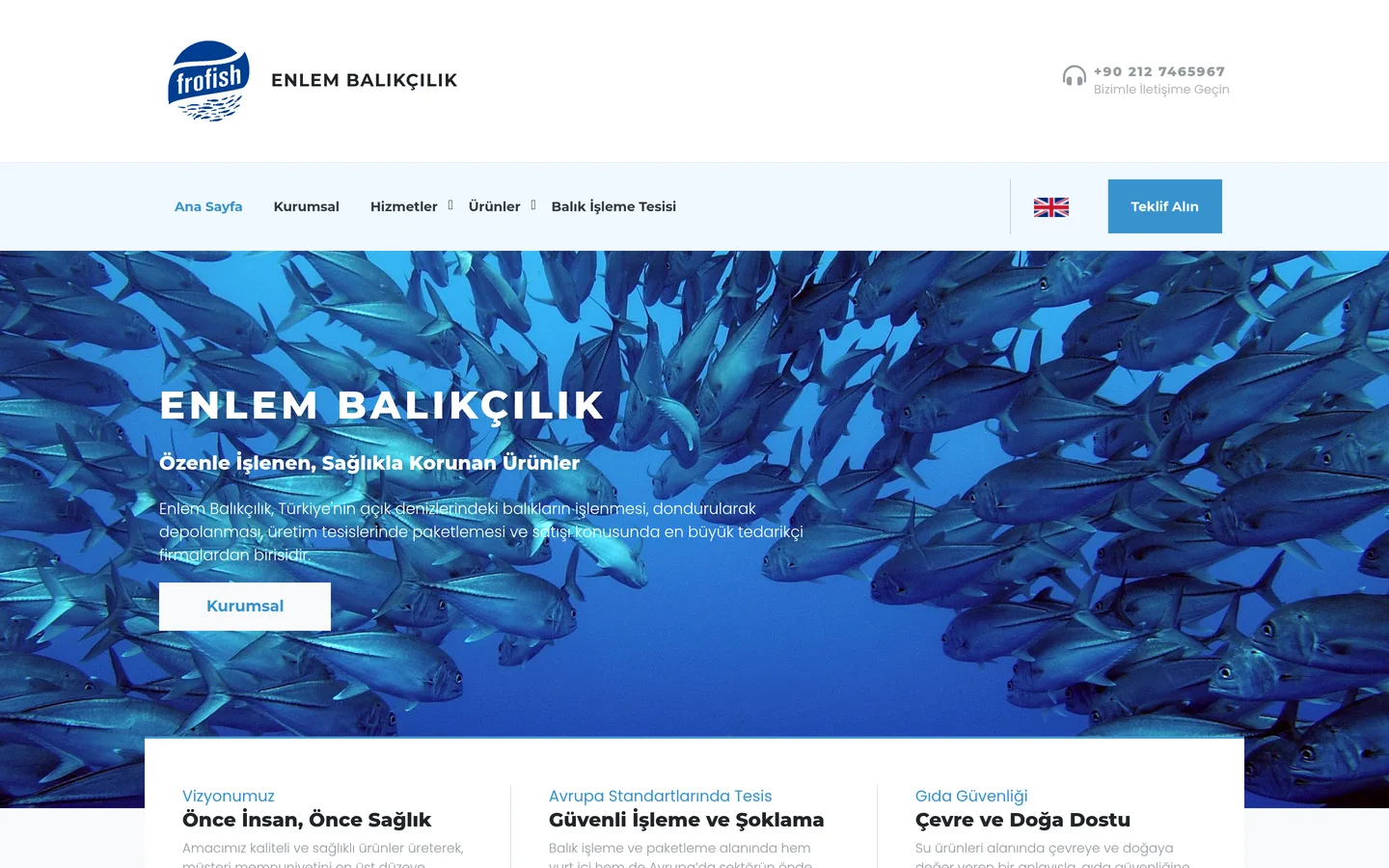 Enlem Balıkçılık