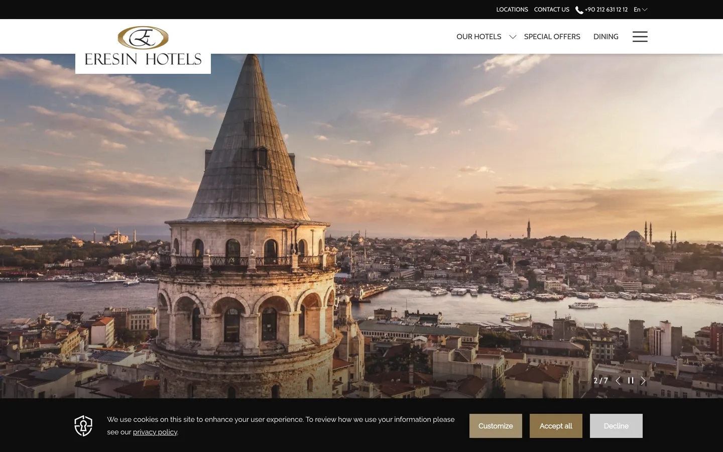 Eresin Hotel - Tarihi Mekanlar Rehberi