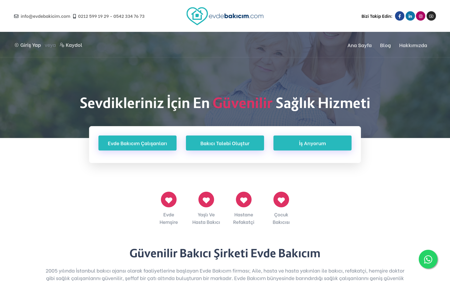 Evde Bakıcım