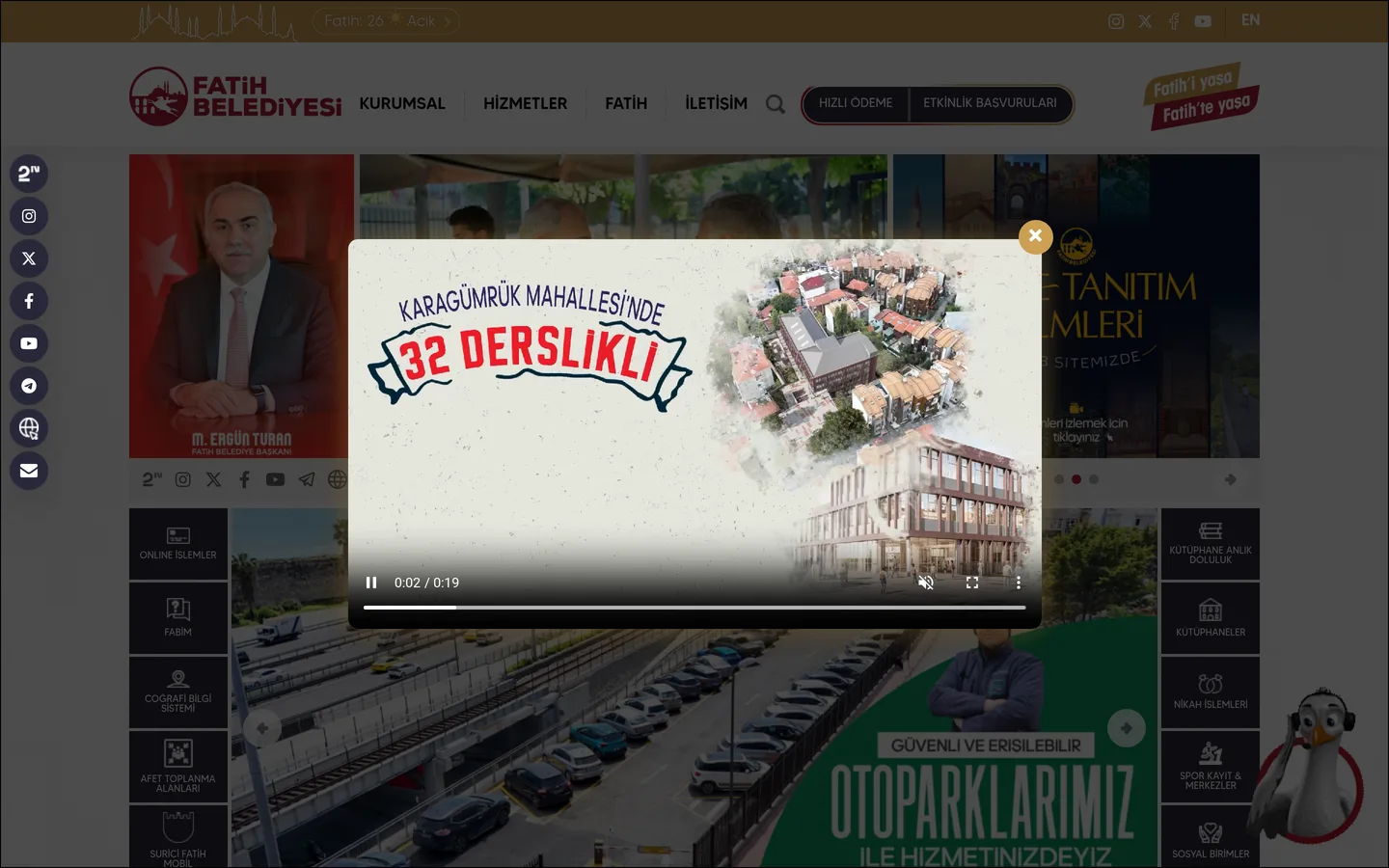 Fatih Belediyesi Yedikule Hayvan Barınağı