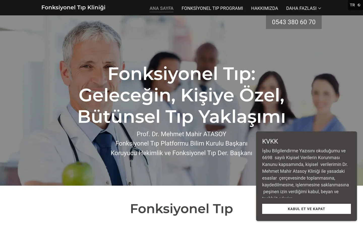 Fonksiyonel Tıp Kliniği