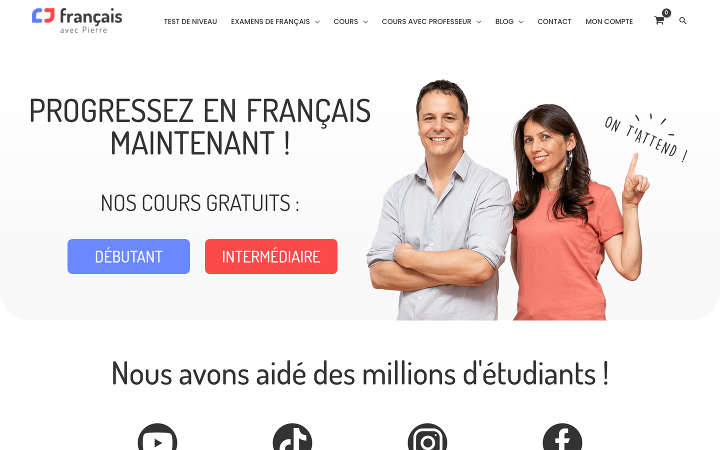Français avec Pierre