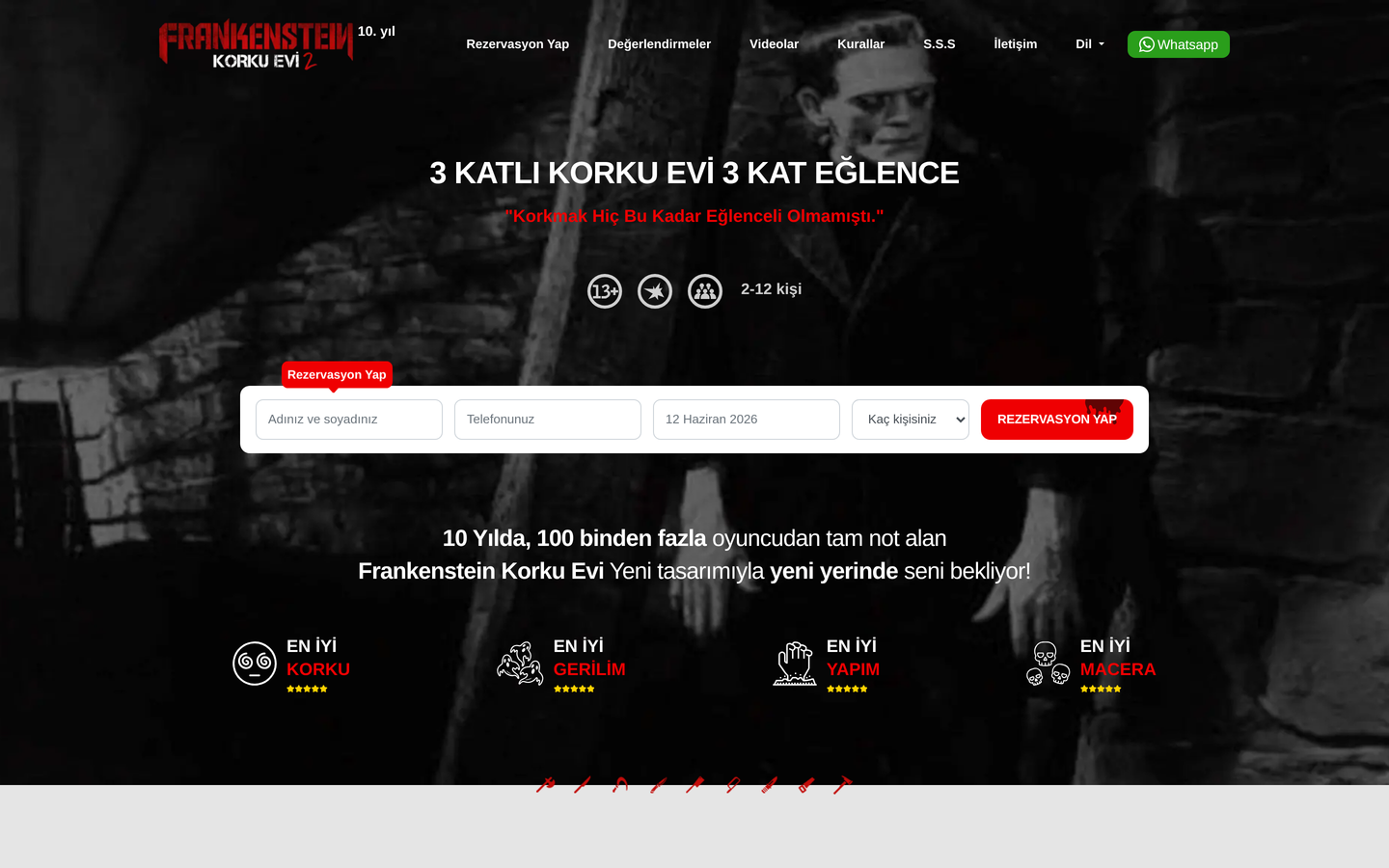 Frankenstein Korku Evi
