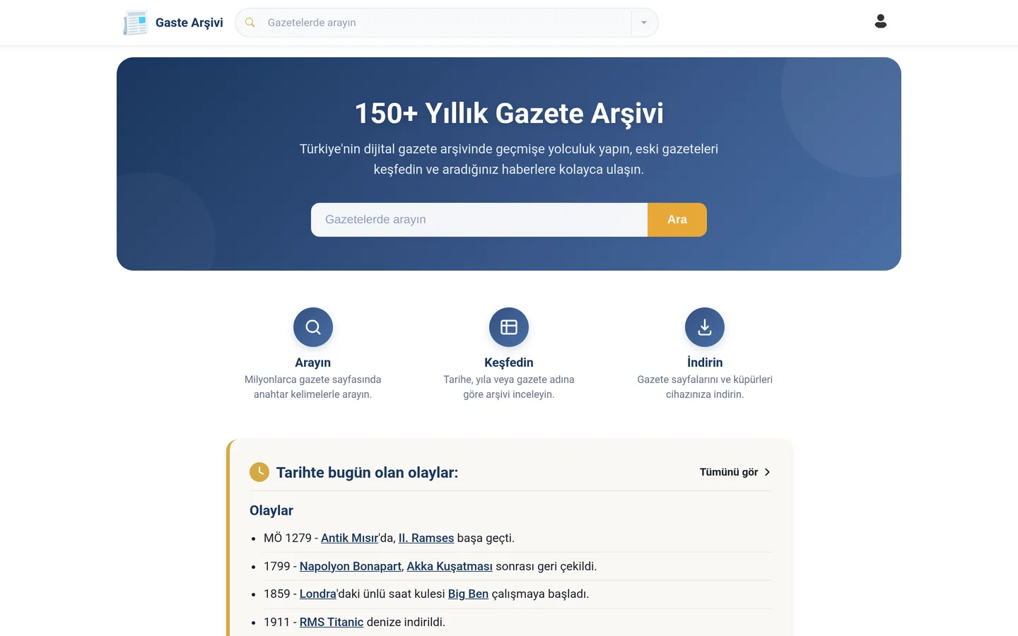 Gaste Arşivi