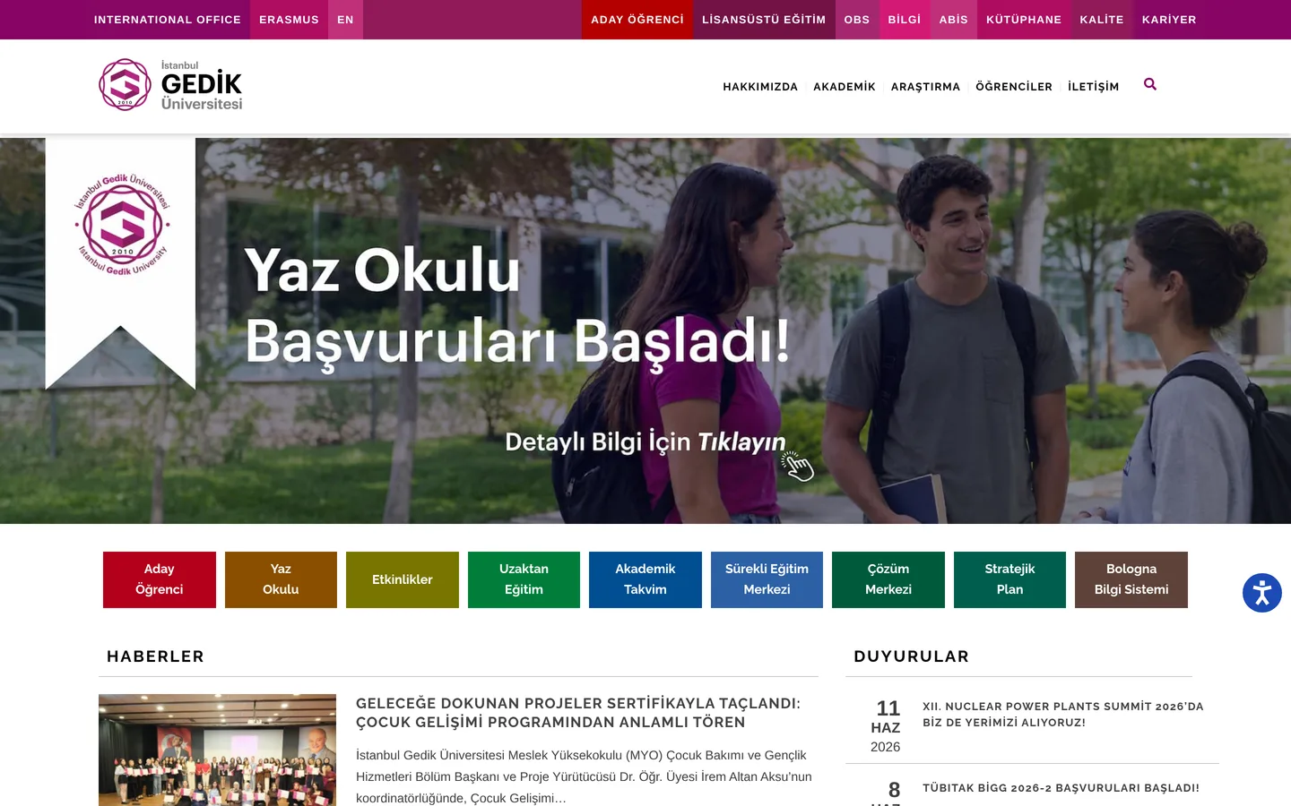 İstanbul Gedik Üniversitesi