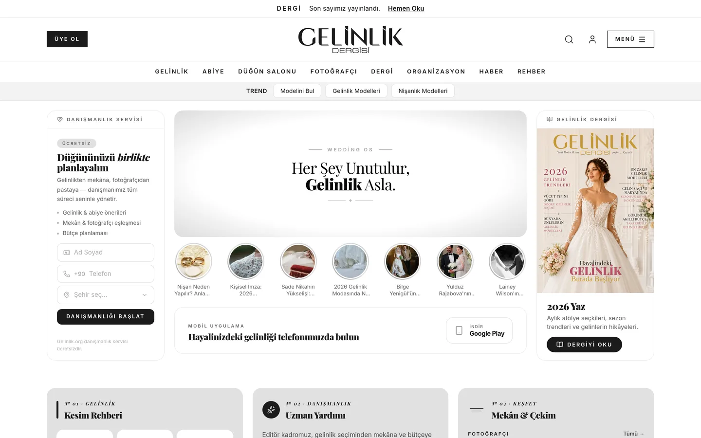 Gelinlik Dergisi