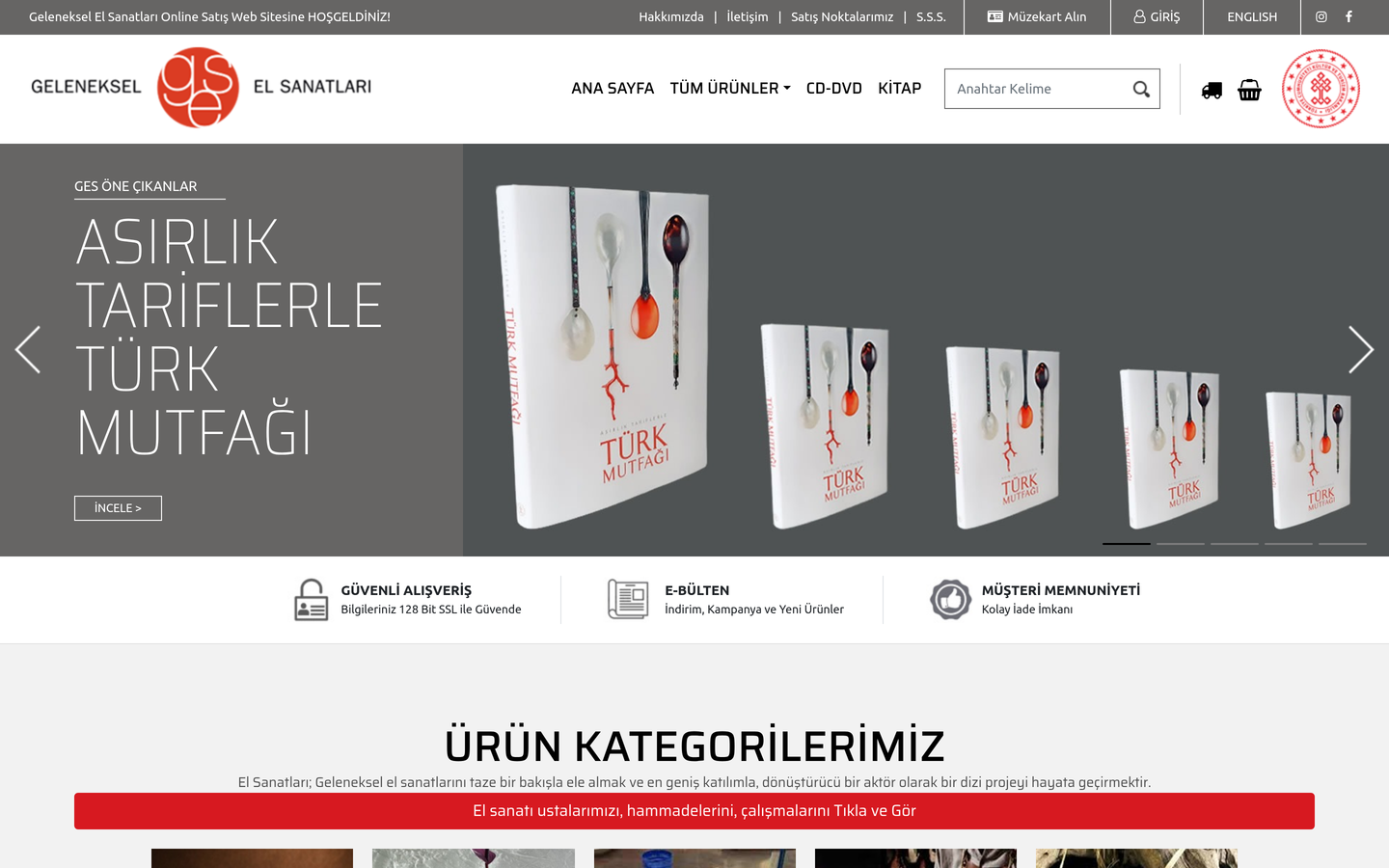 GES - Geleneksel El Sanatları ve Mağazalar İşletme Müdürlüğü