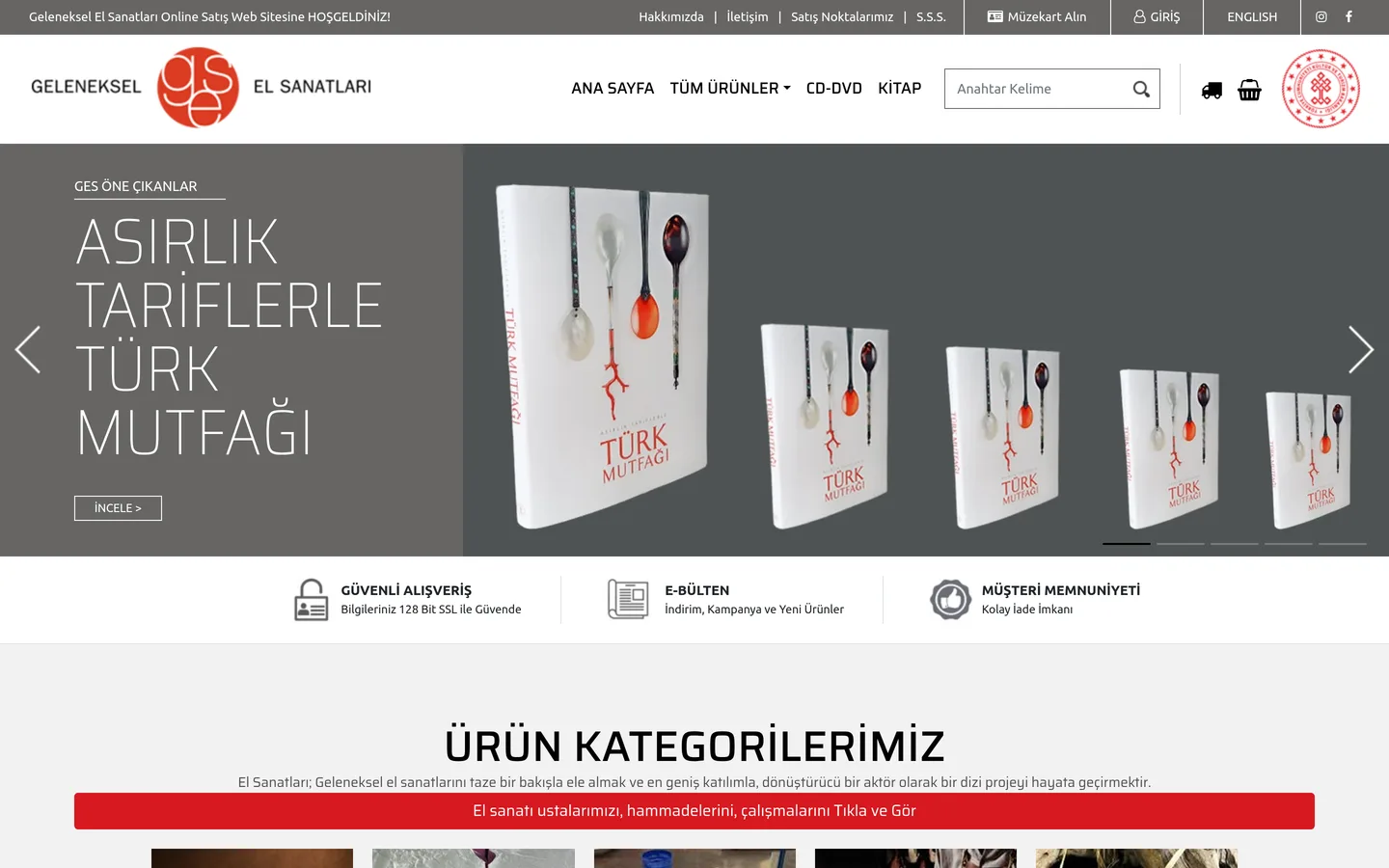GES - Geleneksel El Sanatları ve Mağazalar İşletme Müdürlüğü