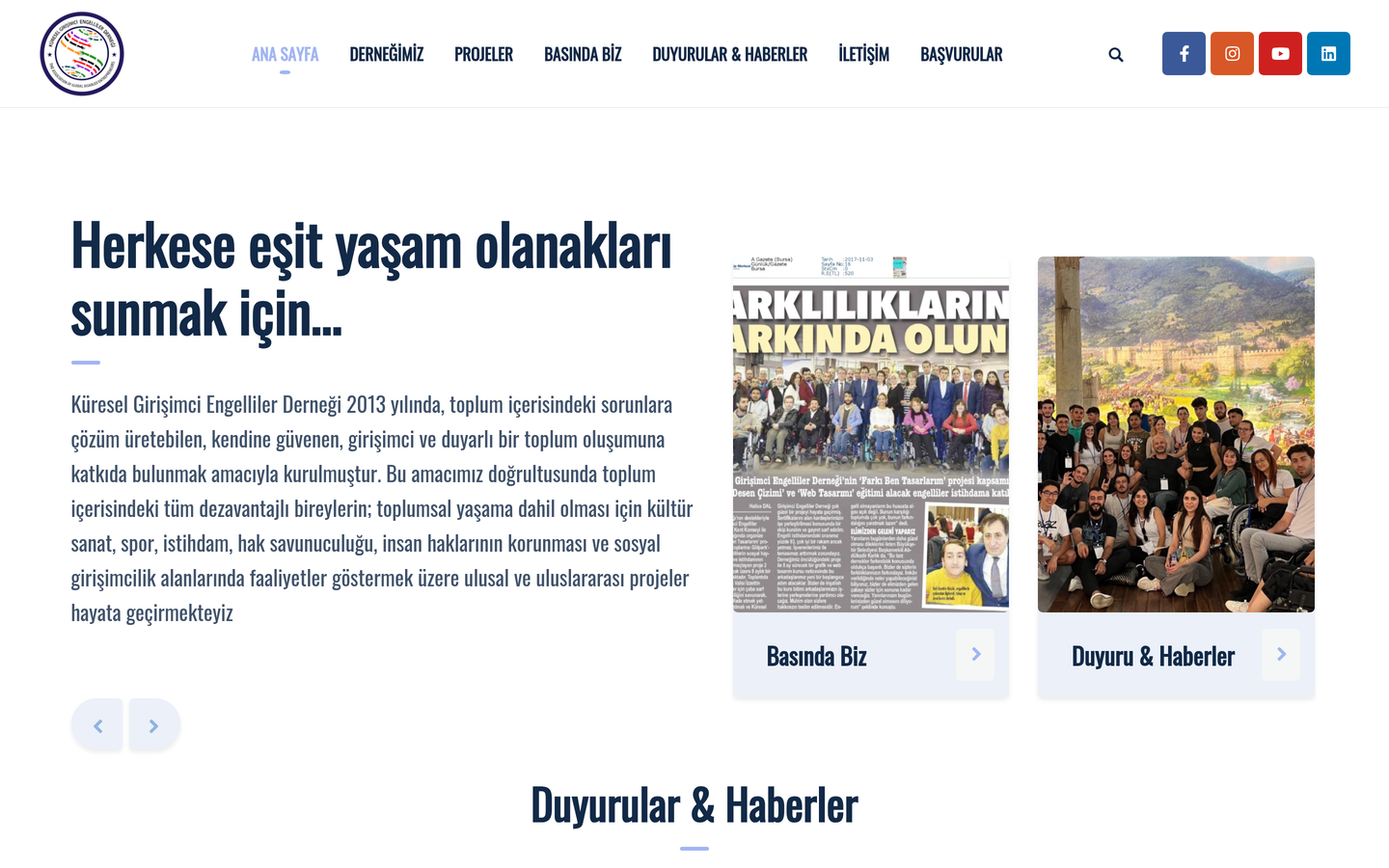 Engelli Çocuk Hakları Ağı (EÇHA) - Girisimci Engelliler