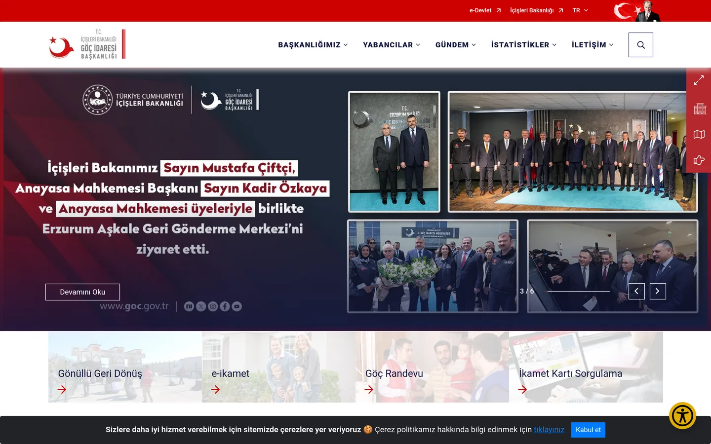 Göç İdaresi Randevu Sistemi