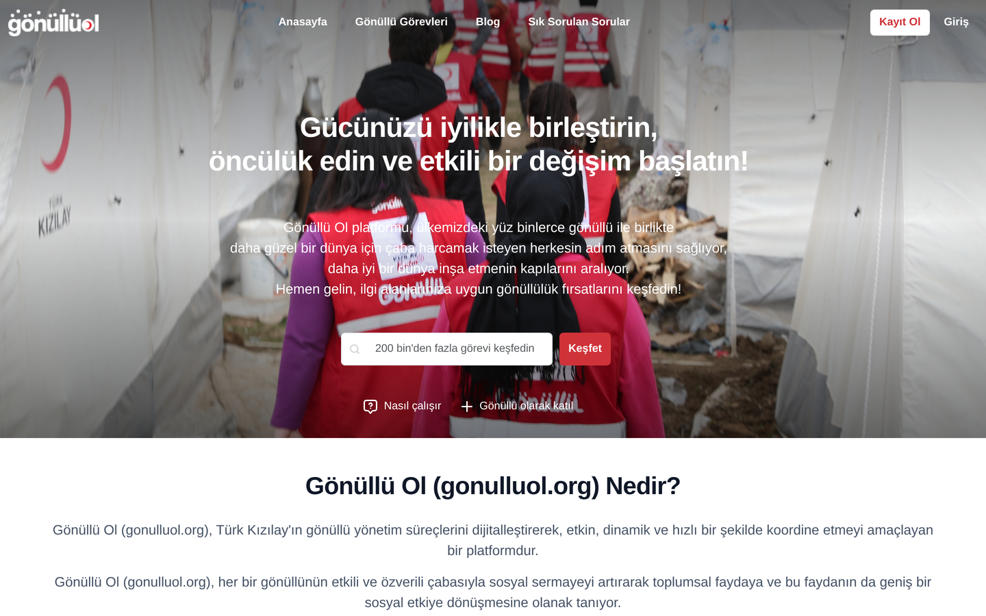 Gönüllü Ol