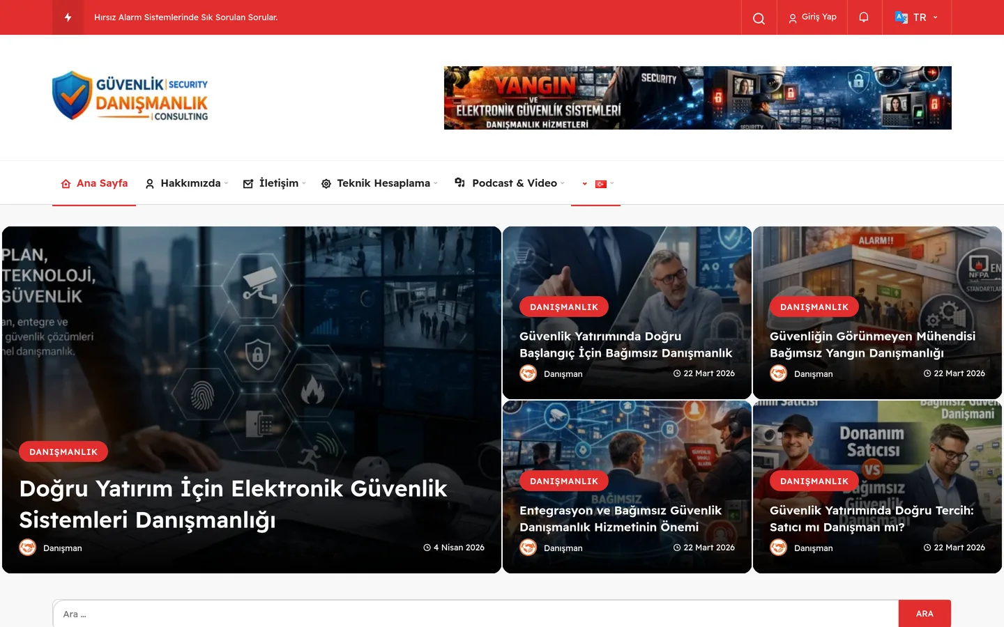 Guvenlikdanismanlik