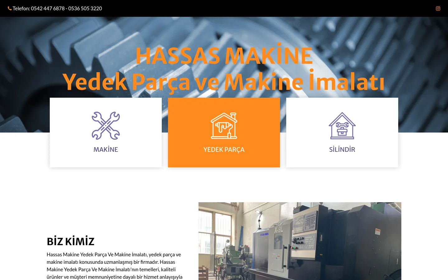 Hassas Makine Yedek Parça