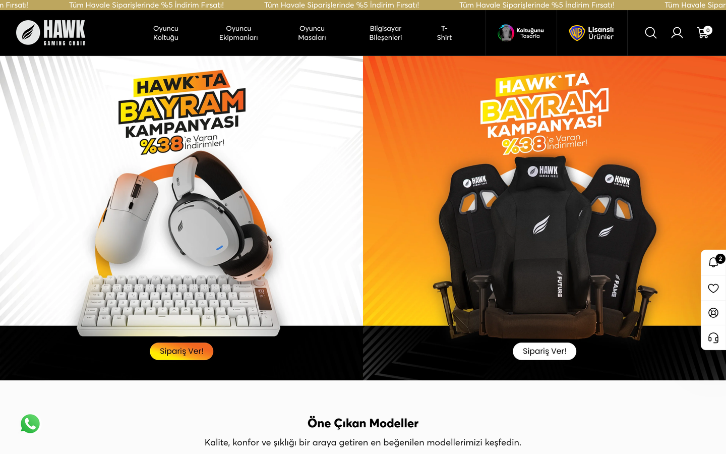 Hawk Gaming Chair