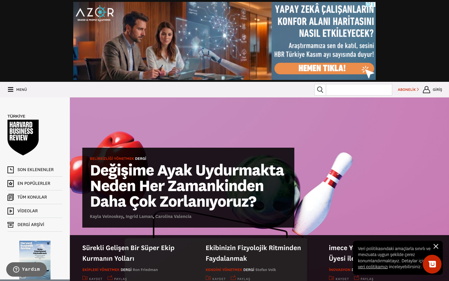 Harvard Business Review Türkiye