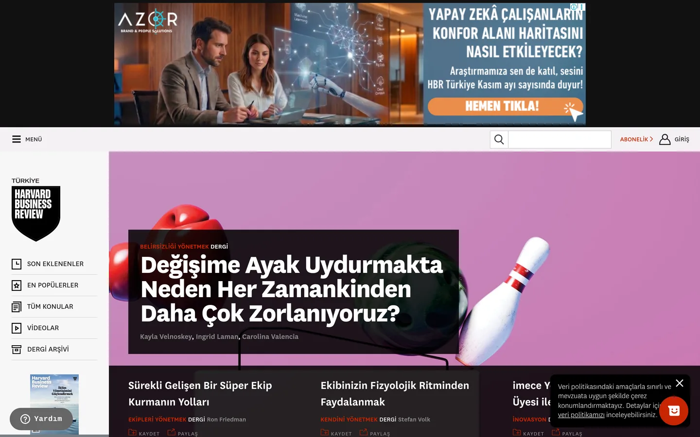 Harvard Business Review Türkiye