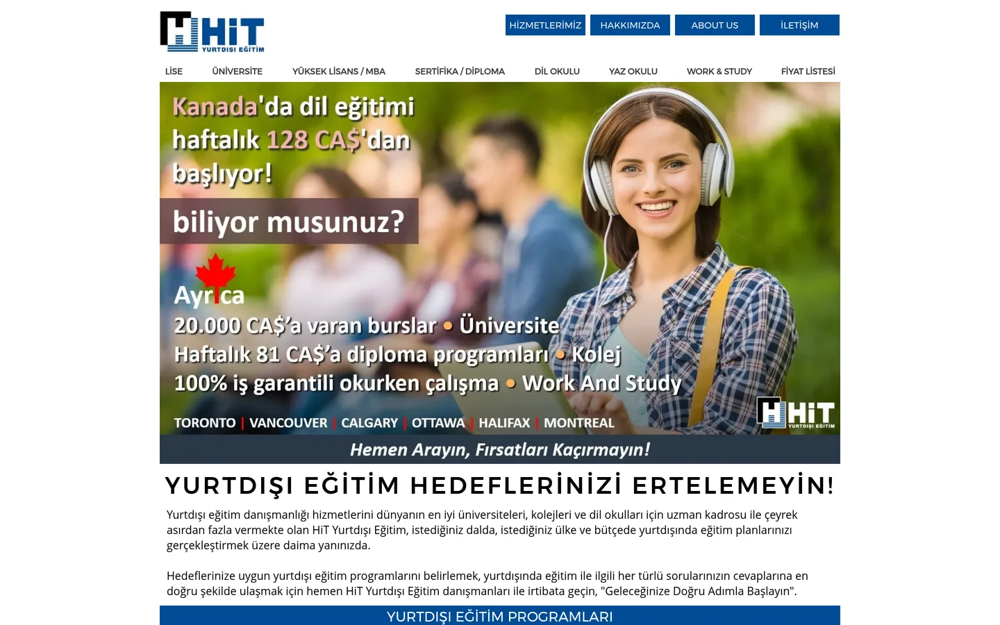 HiT Yurtdışı Eğitim