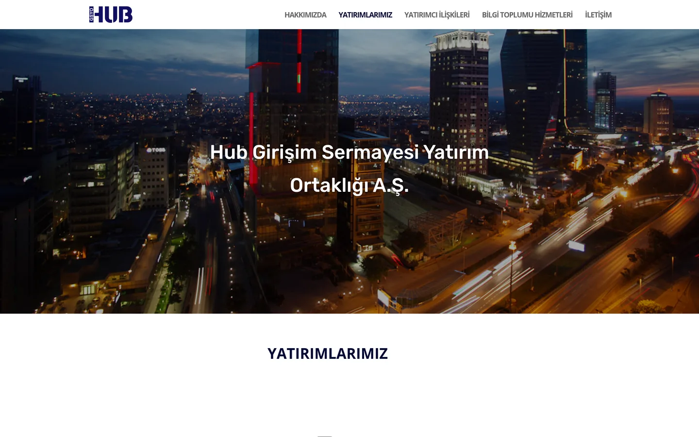 HUB Girişim Sermayesi Yatırım Ortaklığı