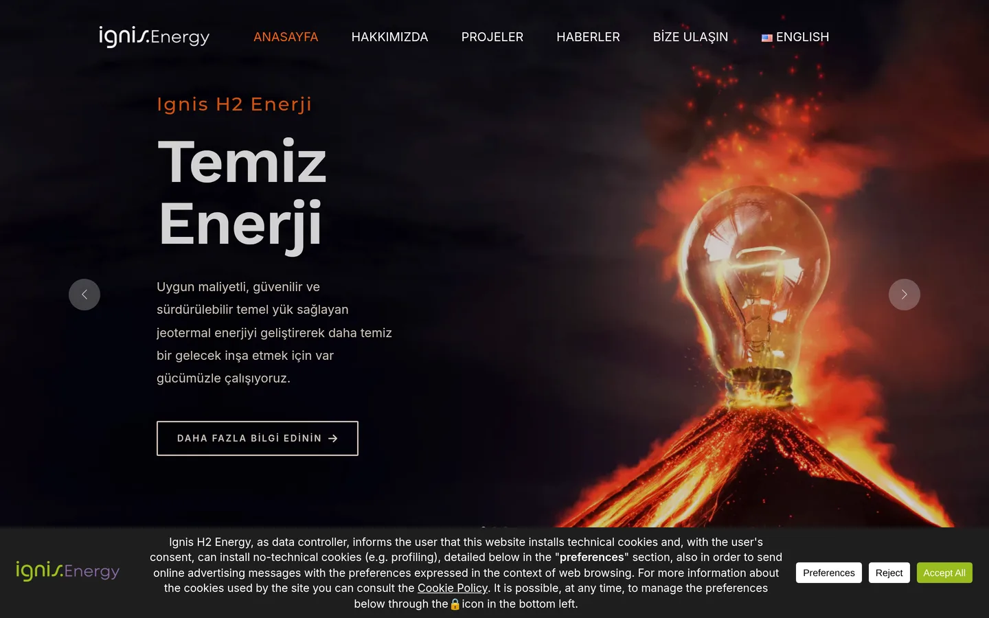 Ignis H2 Enerji Türkiye