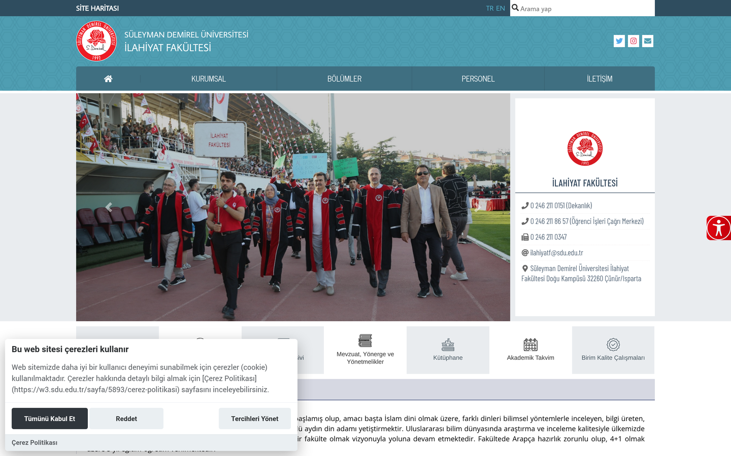 Süleyman Demirel Üniversitesi İlahiyat Fakültesi