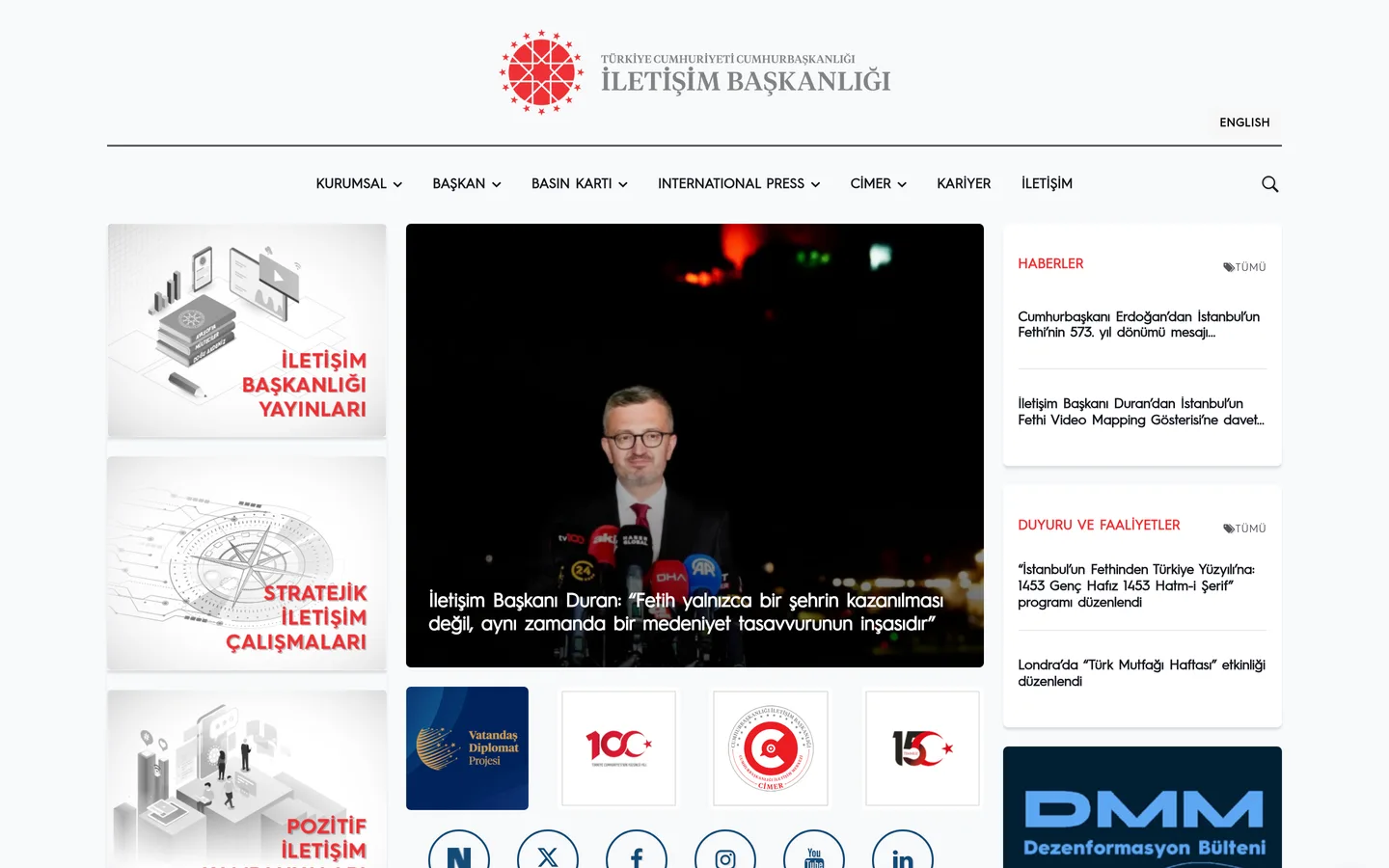 Cumhurbaşkanlığı İletişim Başkanlığı
