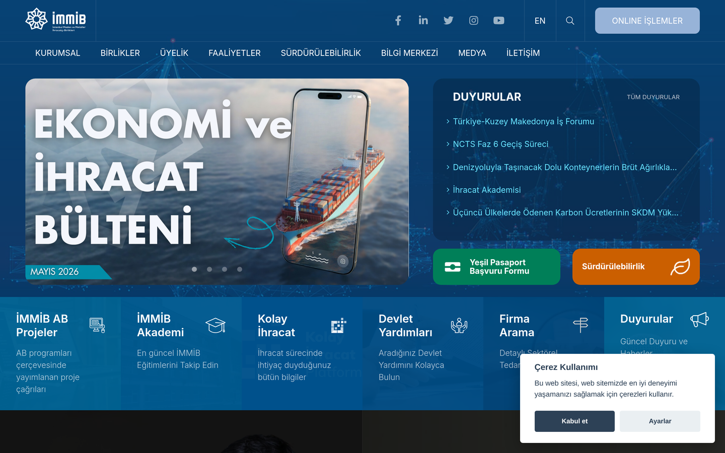 İMMİB (İstanbul Maden ve Metaller İhracatçı Birlikleri)