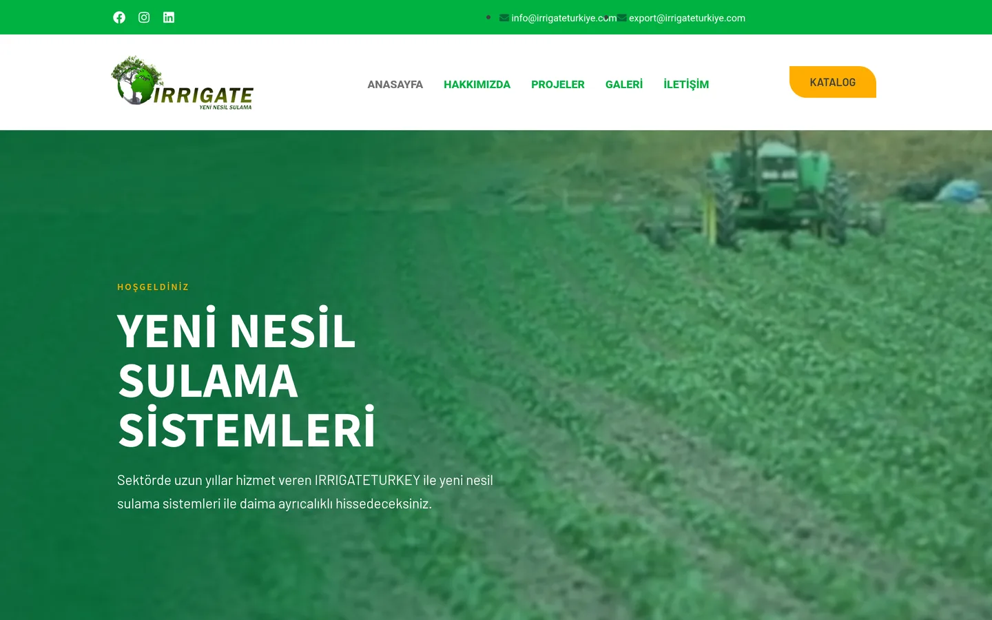 Irrigate Turkey