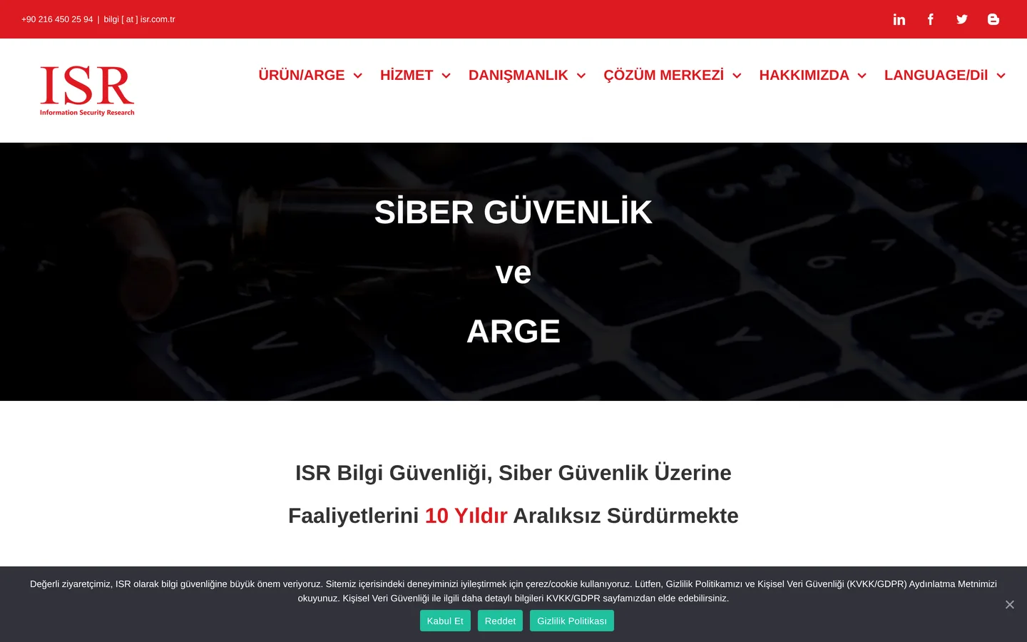 ISR Bilgi Güvenliği