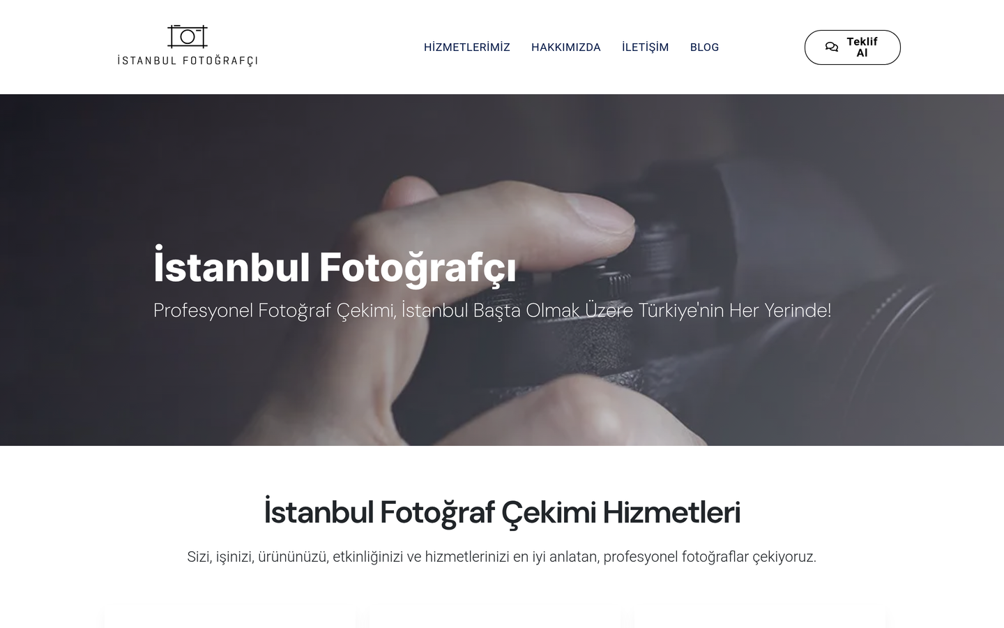İstanbul Fotoğrafçı