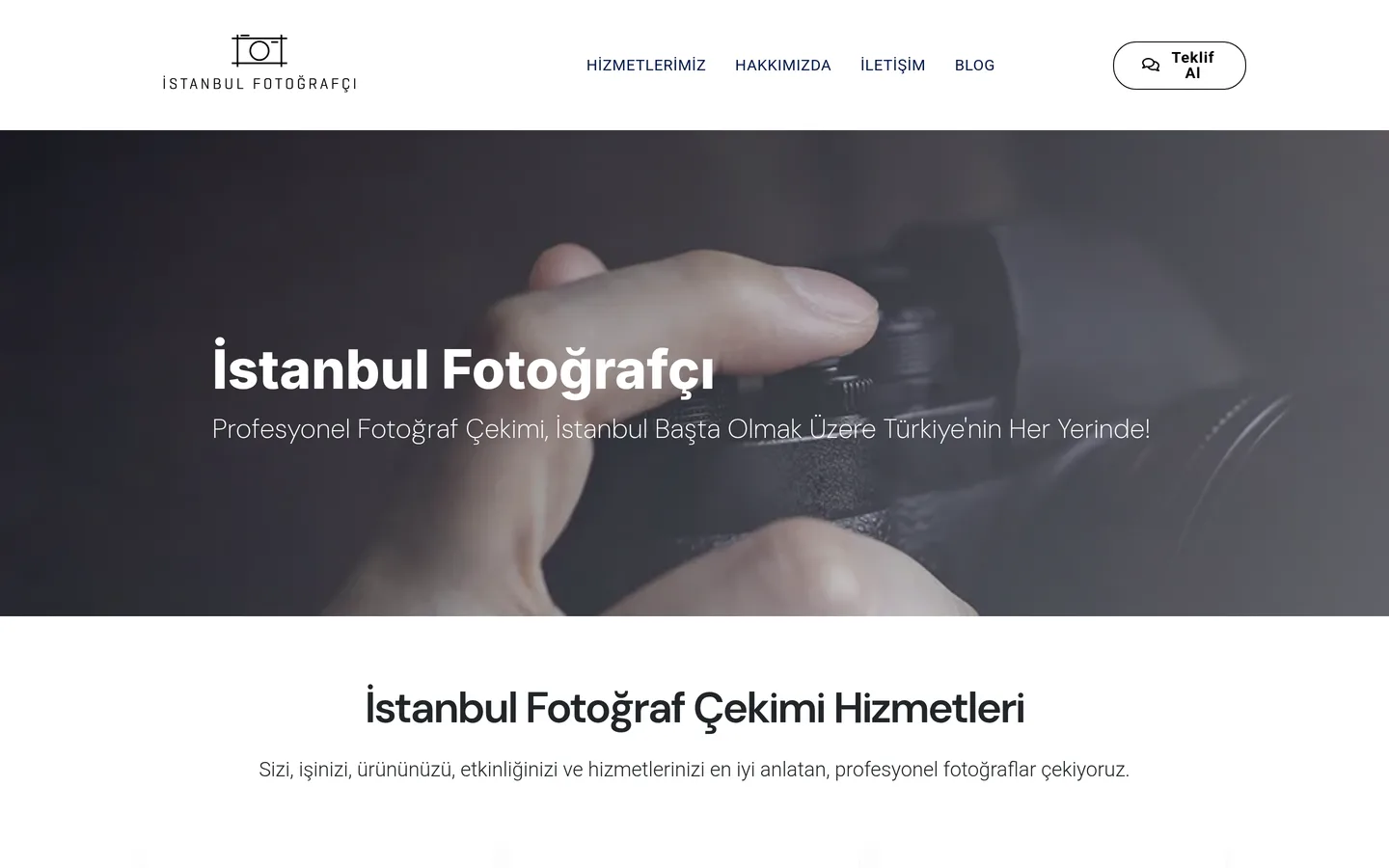 İstanbul Fotoğrafçı