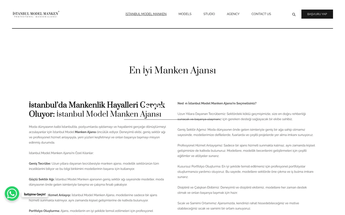 İstanbul Model Manken Ajansı