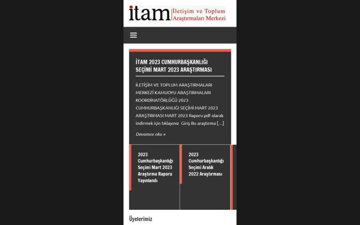 İletişim ve Toplum Araştırmaları Merkezi (İTAM)
