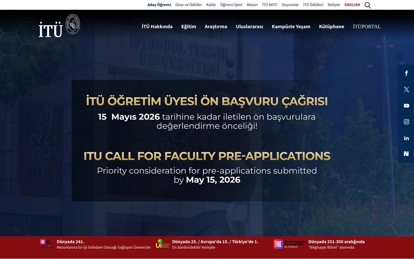 İstanbul Teknik Üniversitesi (İTÜ)