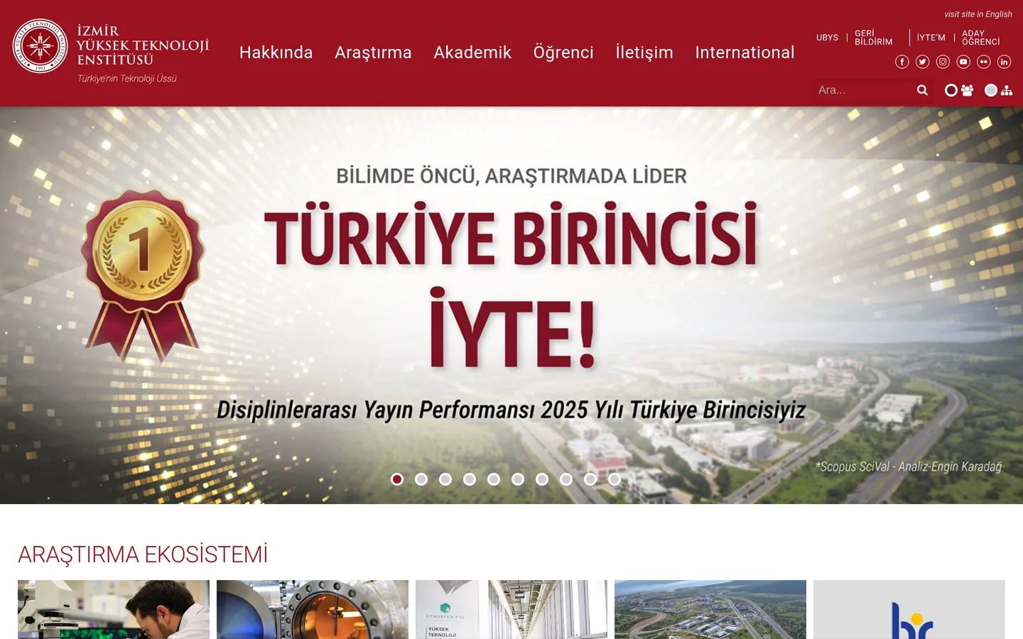İzmir Yüksek Teknoloji Enstitüsü (İYTE)