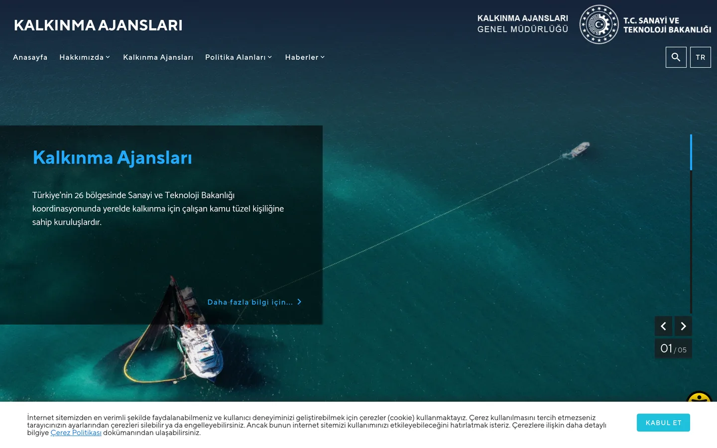 T.C. Sanayi ve Teknoloji Bakanlığı (Kalkınma Ajansları Portalı)