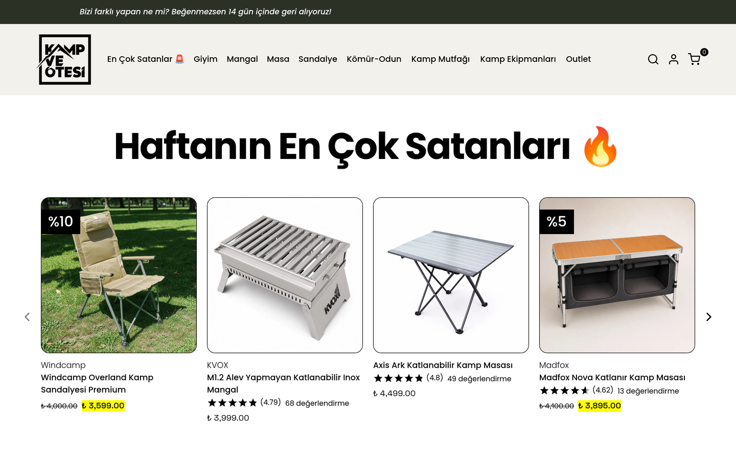 Kamp ve Ötesi