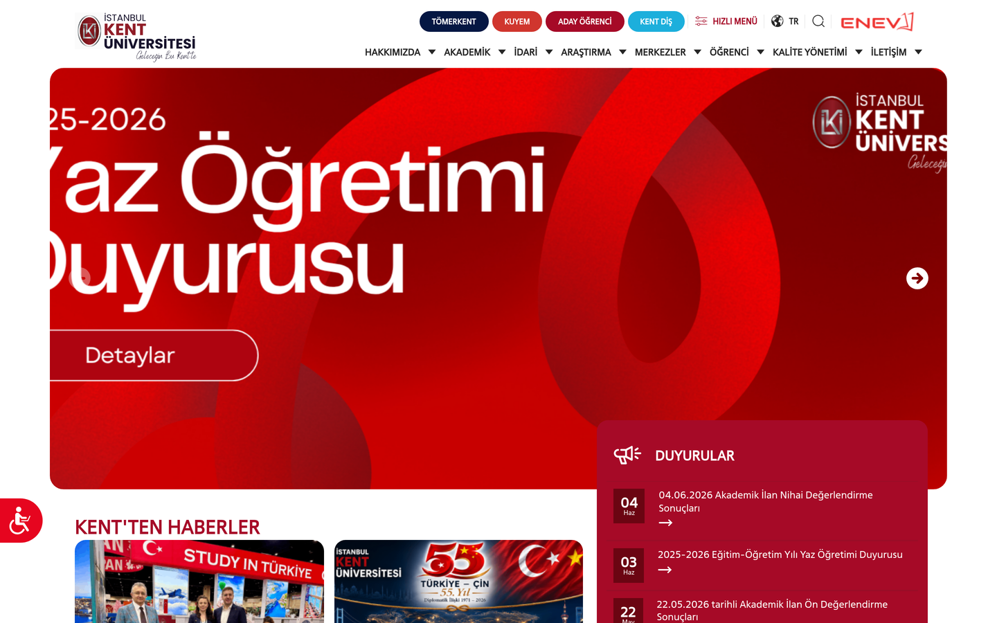 Kent Üniversitesi Psikoloji