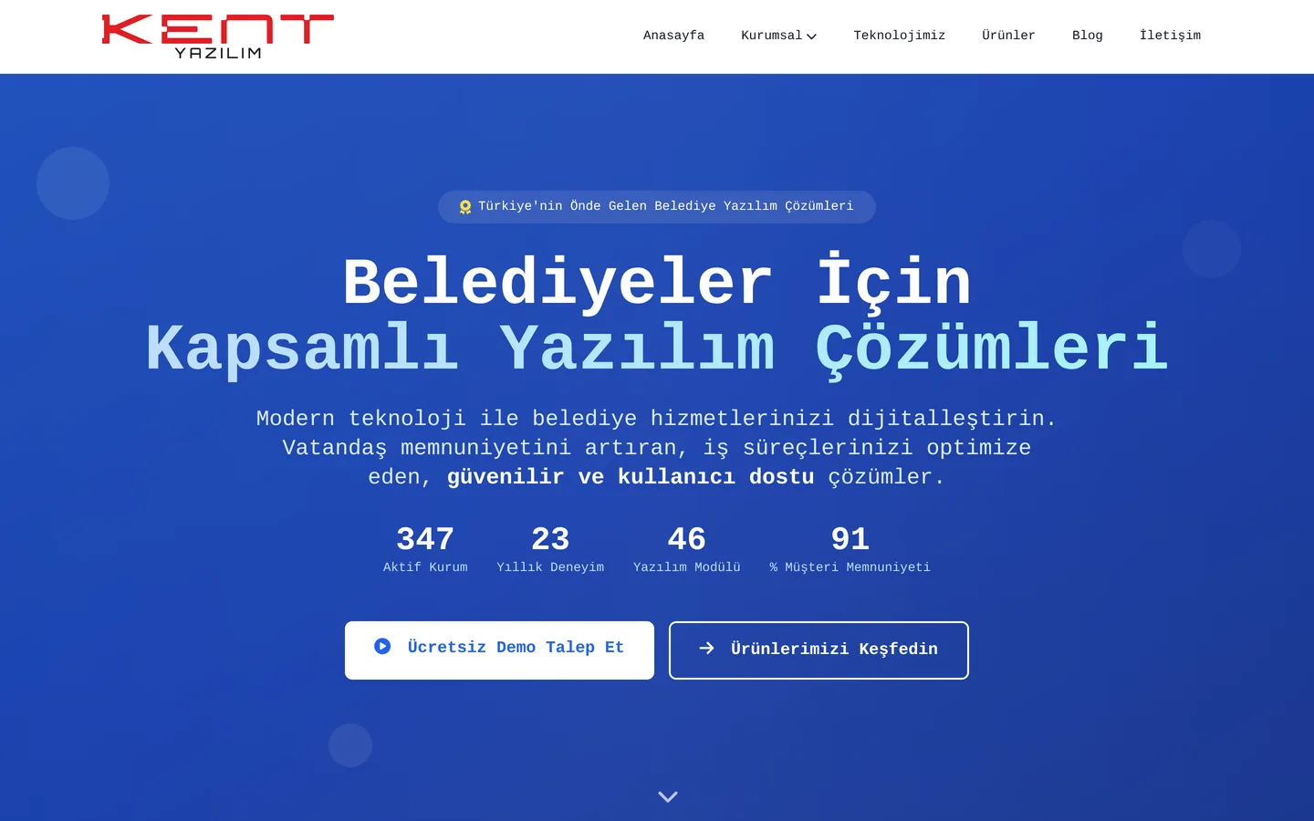 Kent Yazılım