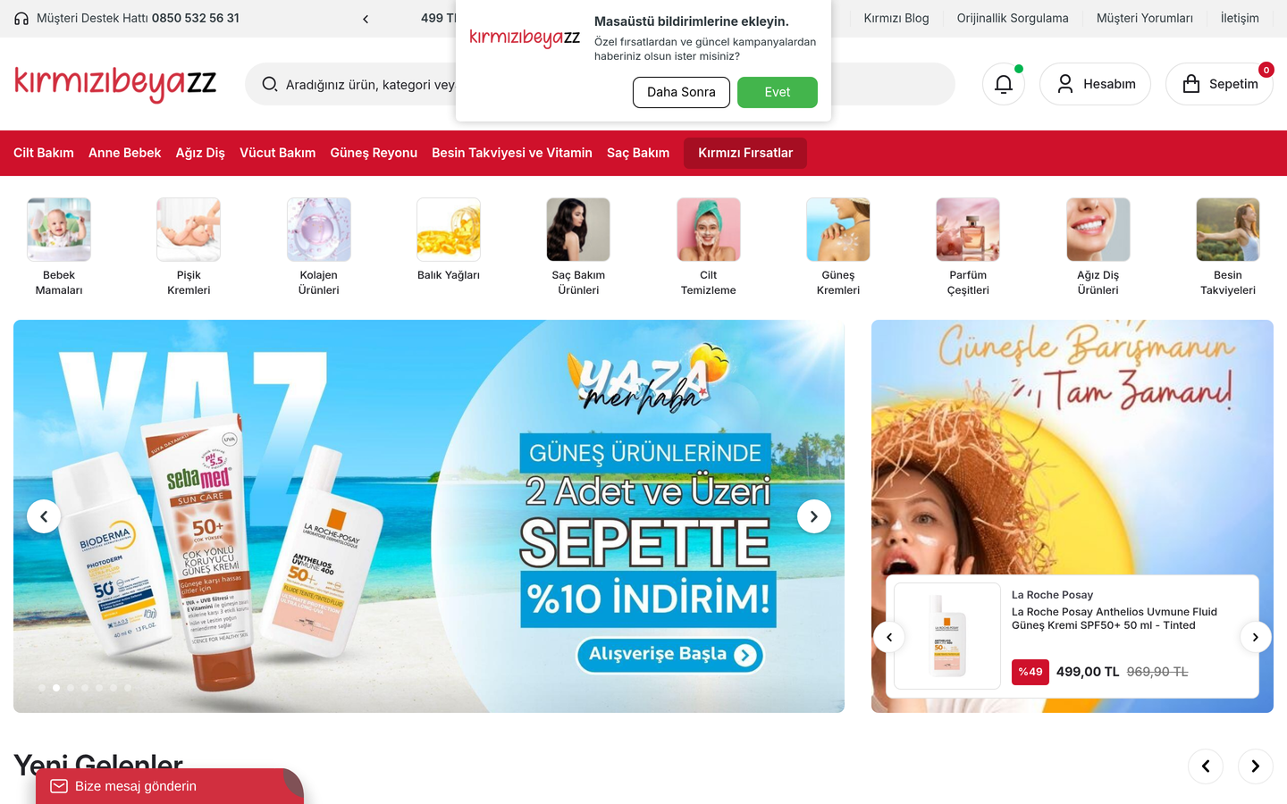 Kırmızı Beyazz
