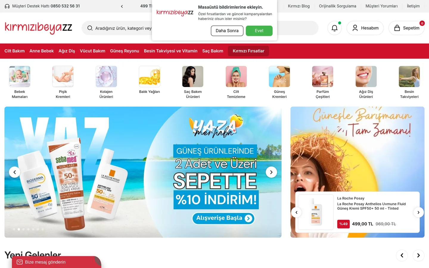 Kırmızı Beyazz