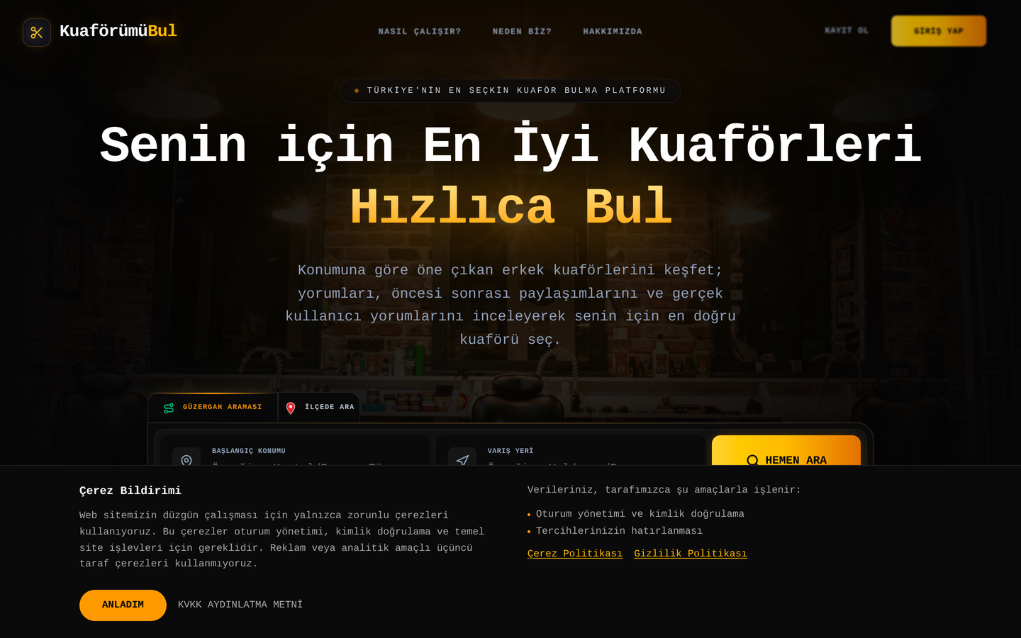 Kuaförümün Yanında