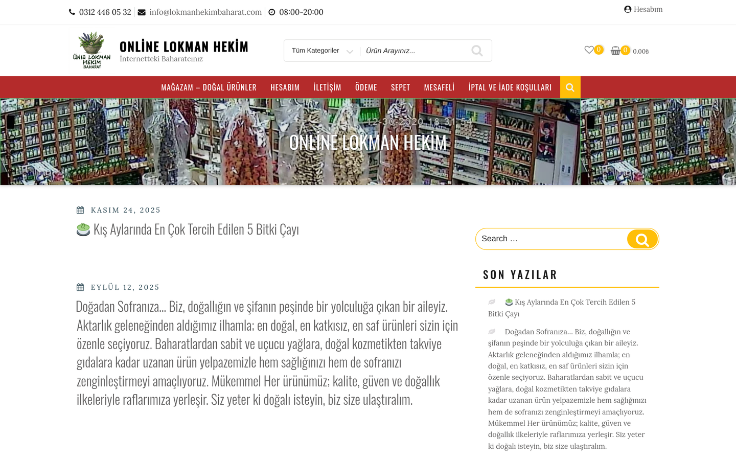 Lokman Hekim Baharat