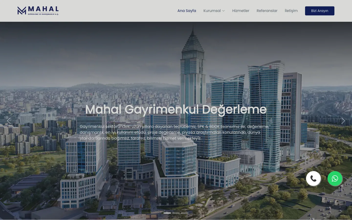 Mahal Gayrimenkul Değerleme