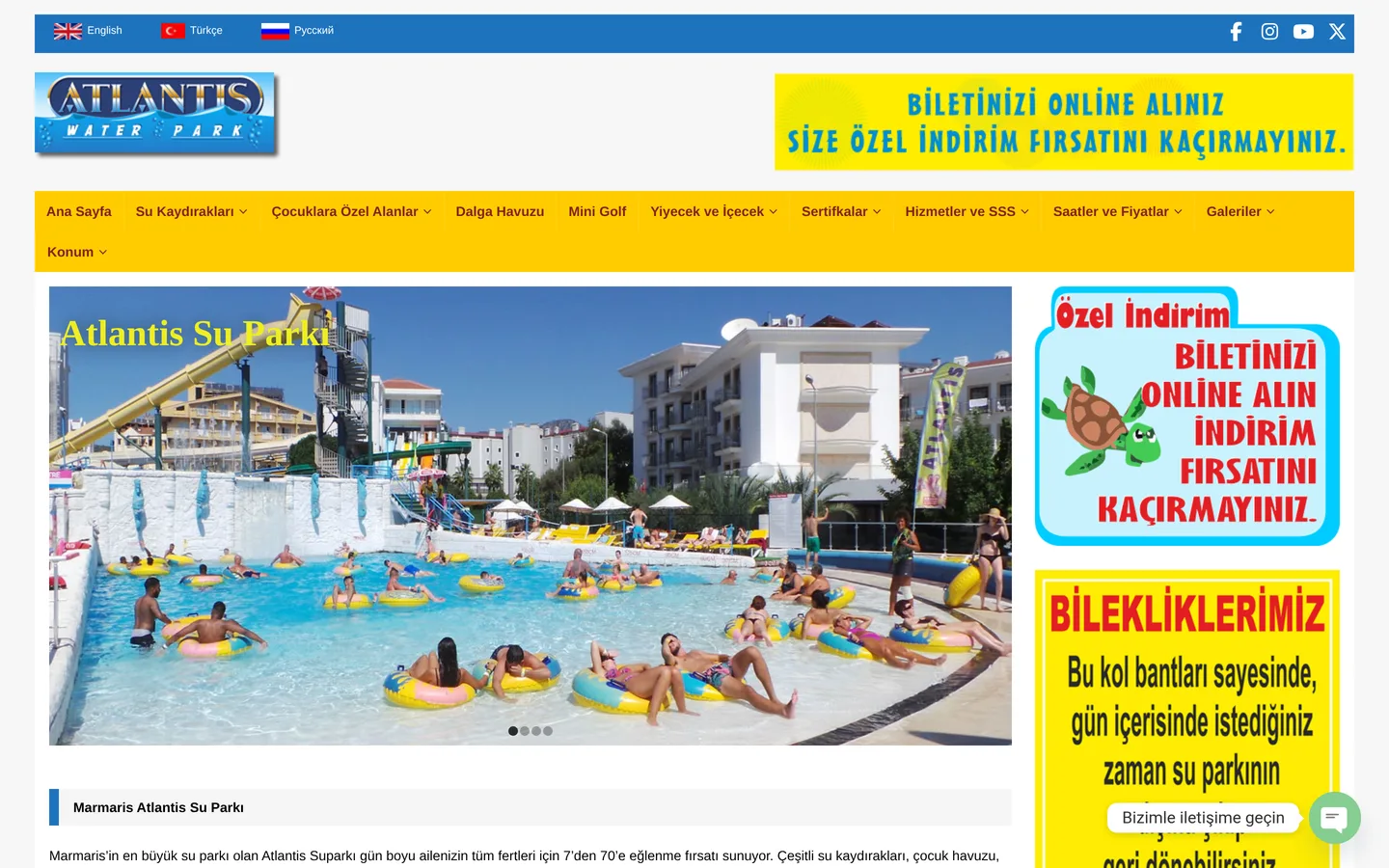 Atlantis Marmaris Su Parkı
