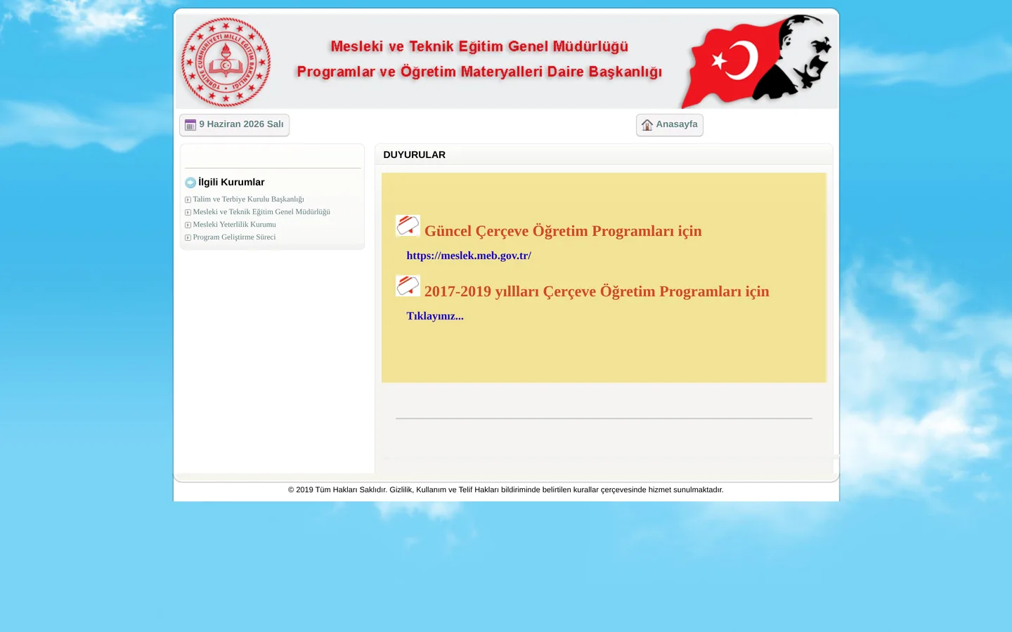 MEGEP Modülleri