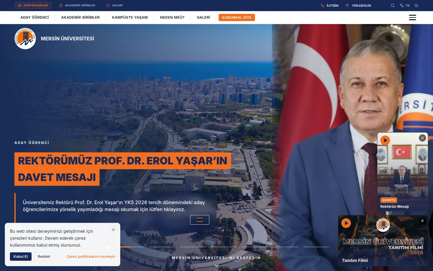 Mersin Üniversitesi Meslek Yüksekokulları